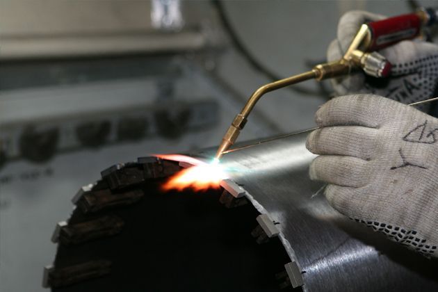 восстановление алмазных коронок