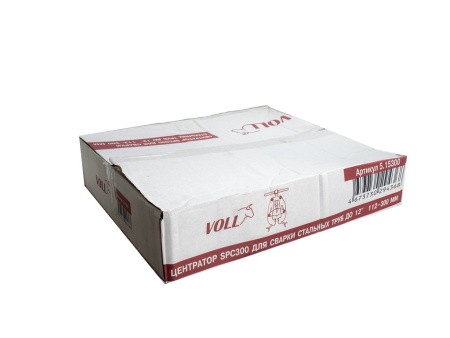 Центратор VOLL SPC300 для сварки стальных труб в упаковке