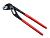 сантехнические клещи voll sp 12"-300мм 1.1/2", crv