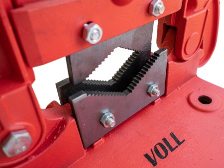 Тиски трубные VOLL до 4 дюймов