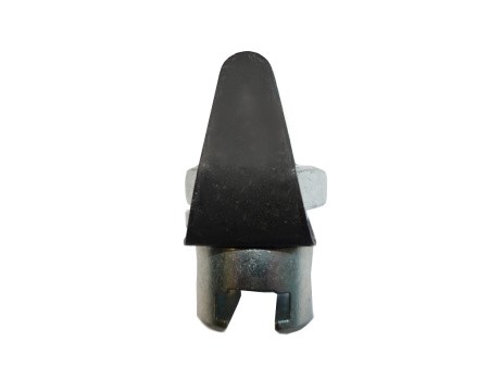 Двойной гладкий вильчатый скребок VOLL, для спирали 16мм